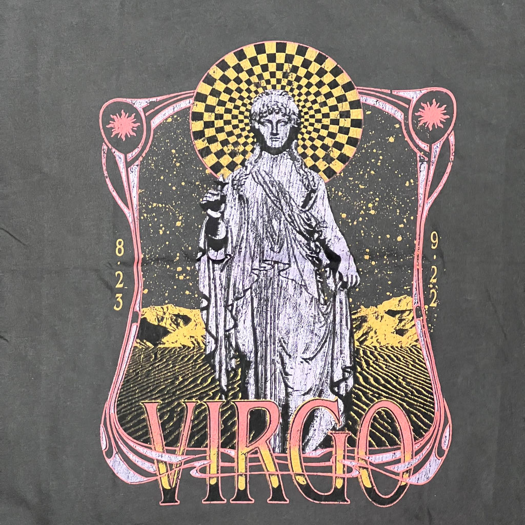 Virgo Sun Sign Zodiac Graphic Tee Shirt