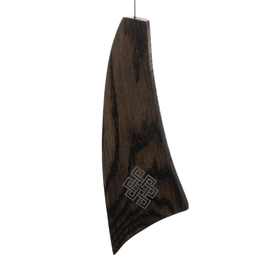 Silver Healing Wind Chime Clapper