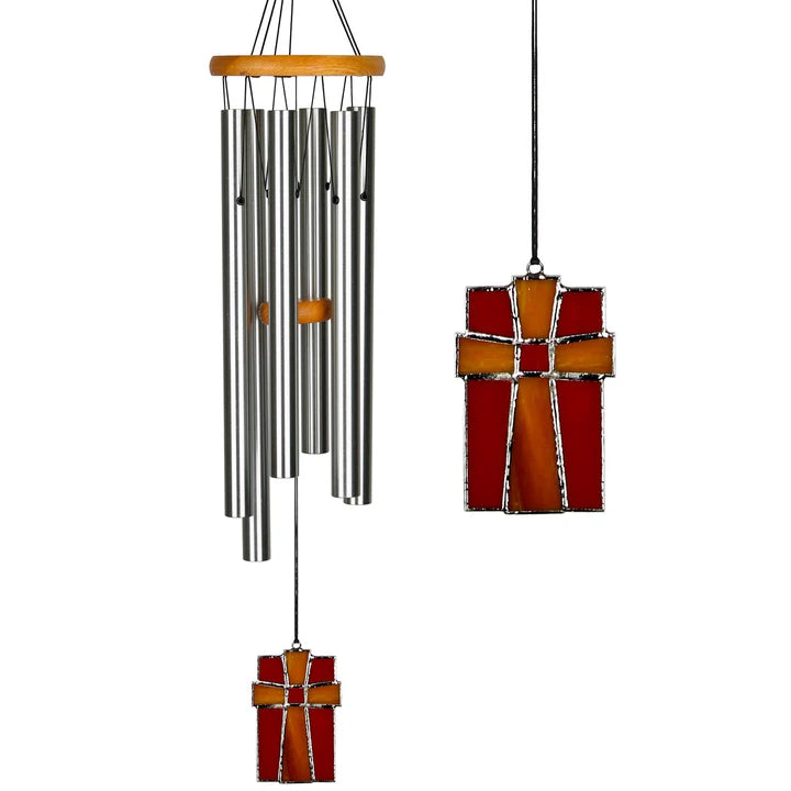 Amazing Grace Stained Glass Chime Clapper