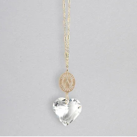 Angel Wings Pocket Suncatcher Up Close