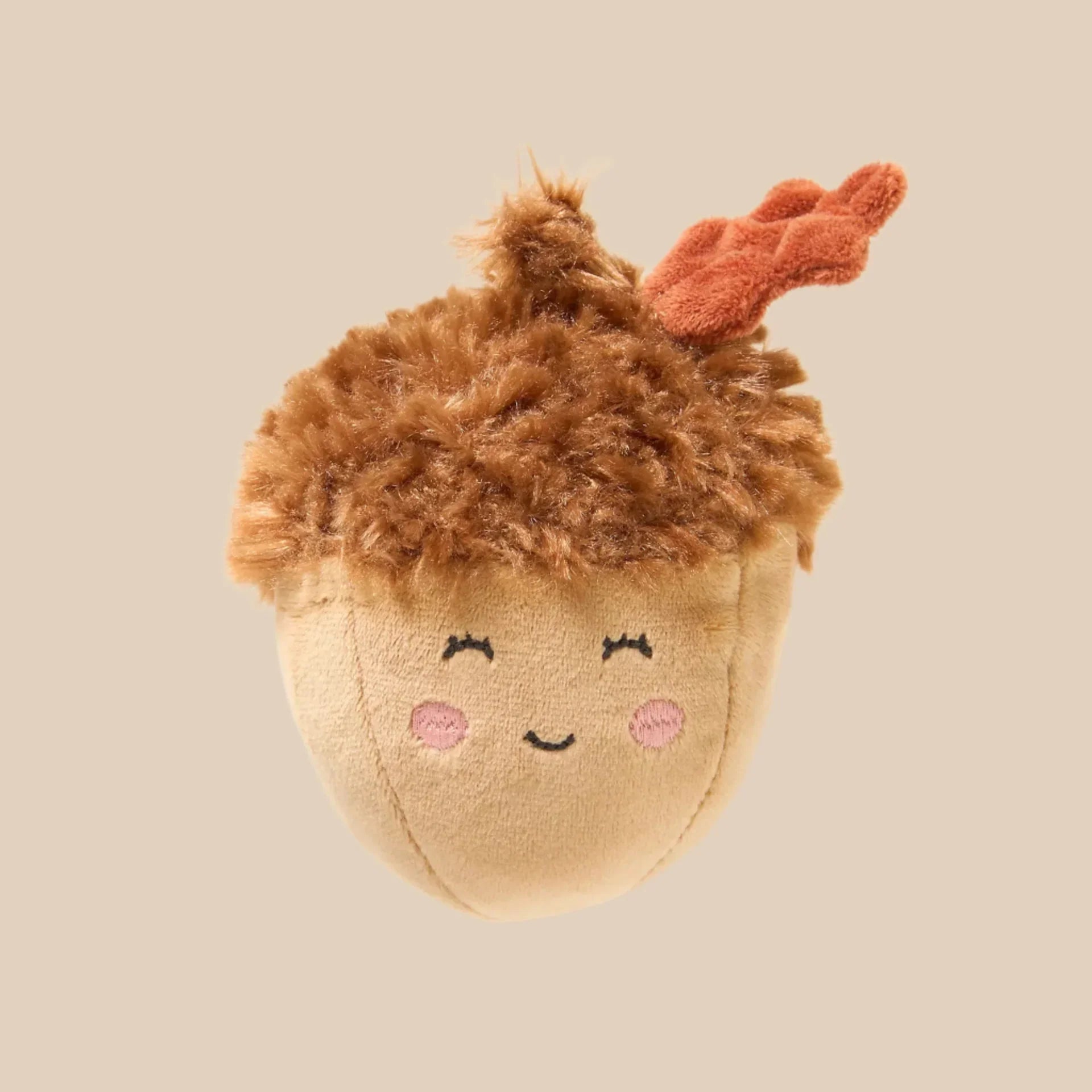 Autumn Acorn Tan Plush Toy