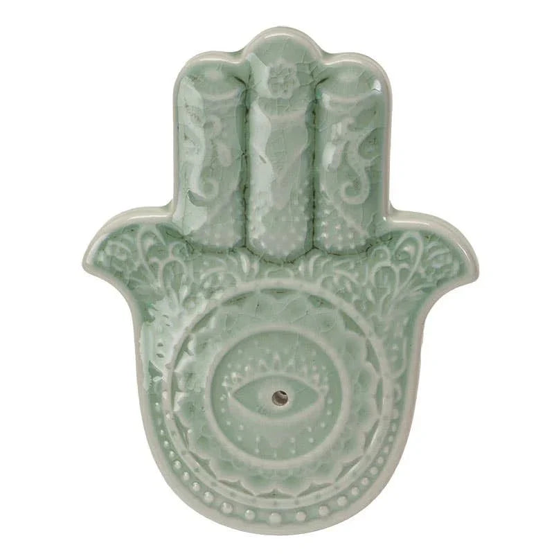 Hamsa Incense Holder