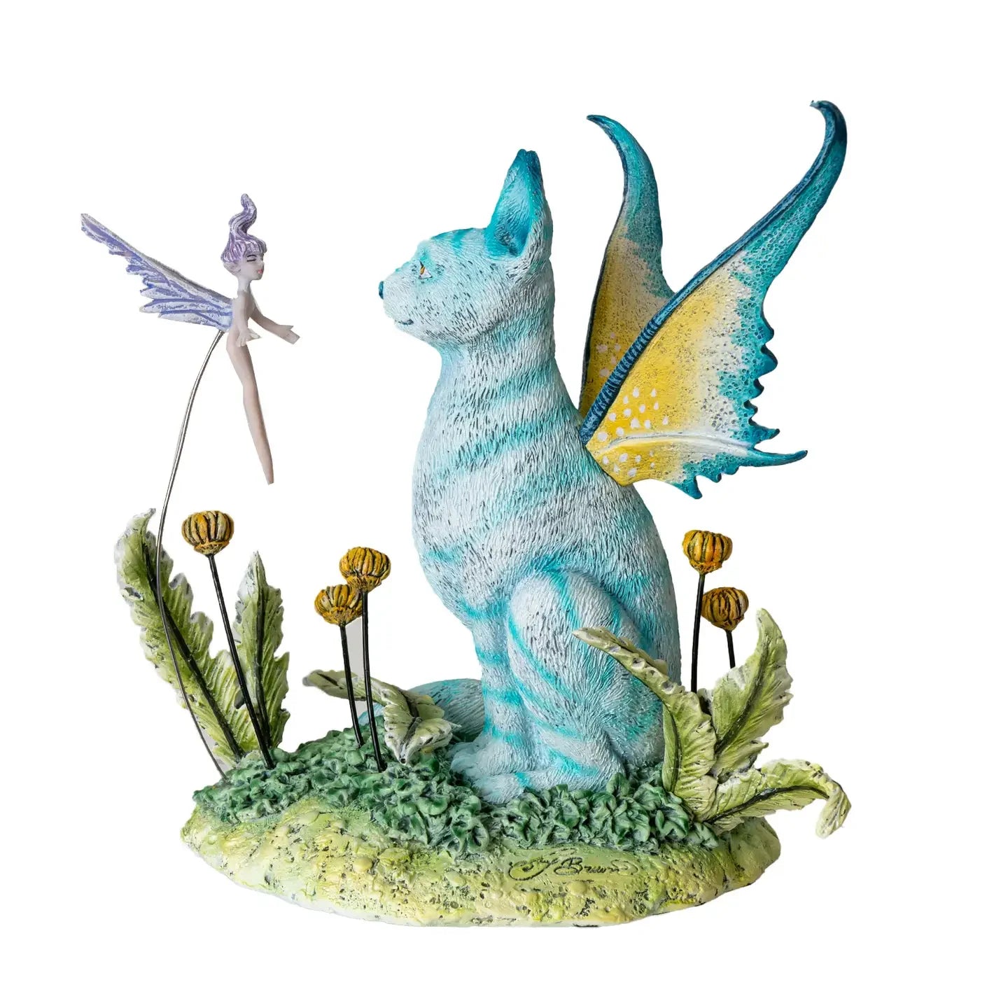 Blue Fairy Cat Side View