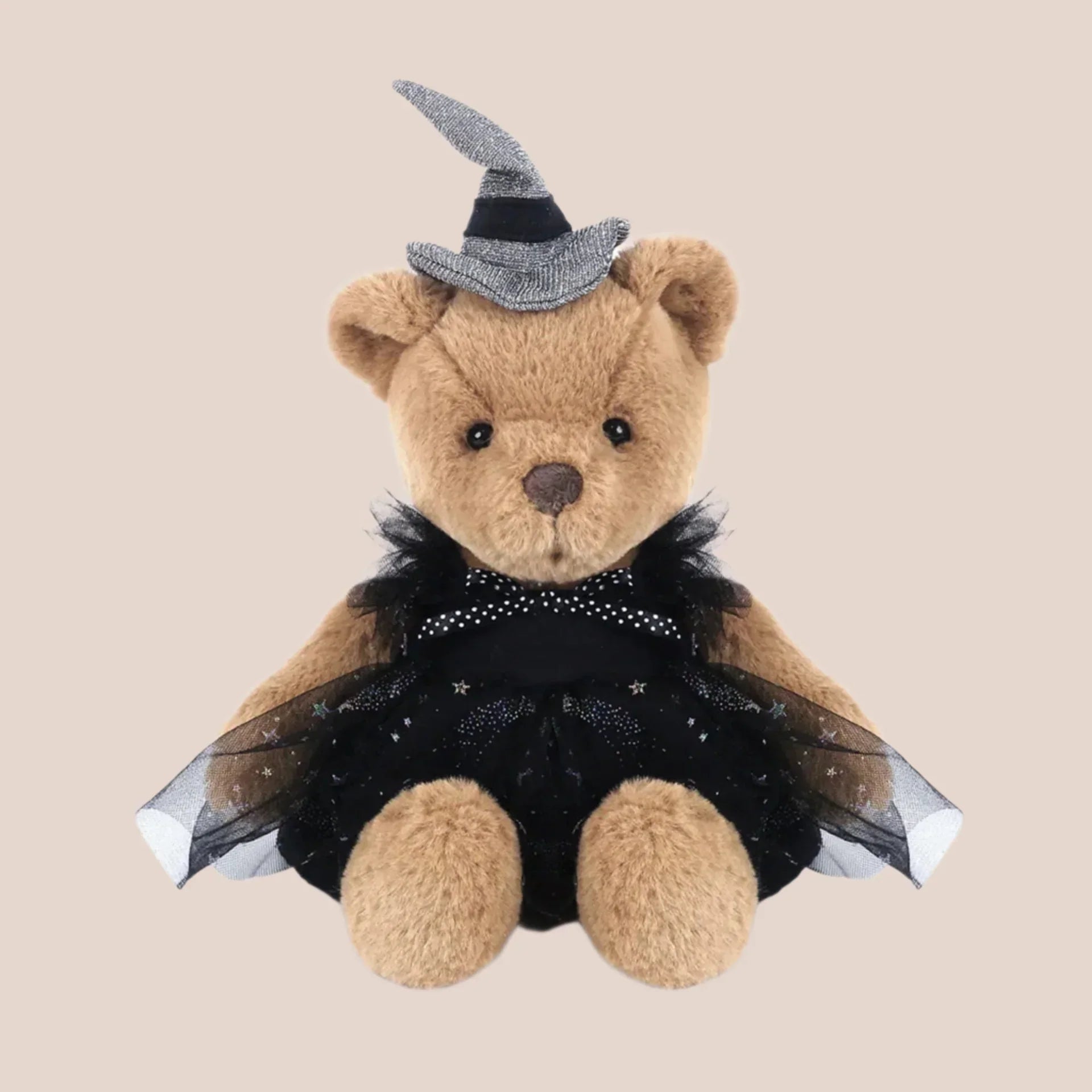 Black Beary Cute Witch Fairy Doll Plush Toy by Mon Ami