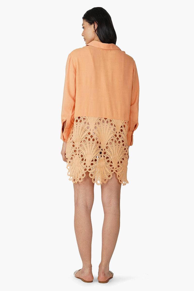 Camille's Dream Lace Detail Shirt Back