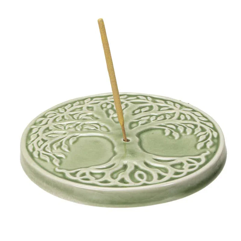 Tree of Life Incense Burner Close Up