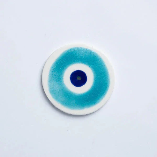 Evil Eye Ceramic Coaster 1-4
