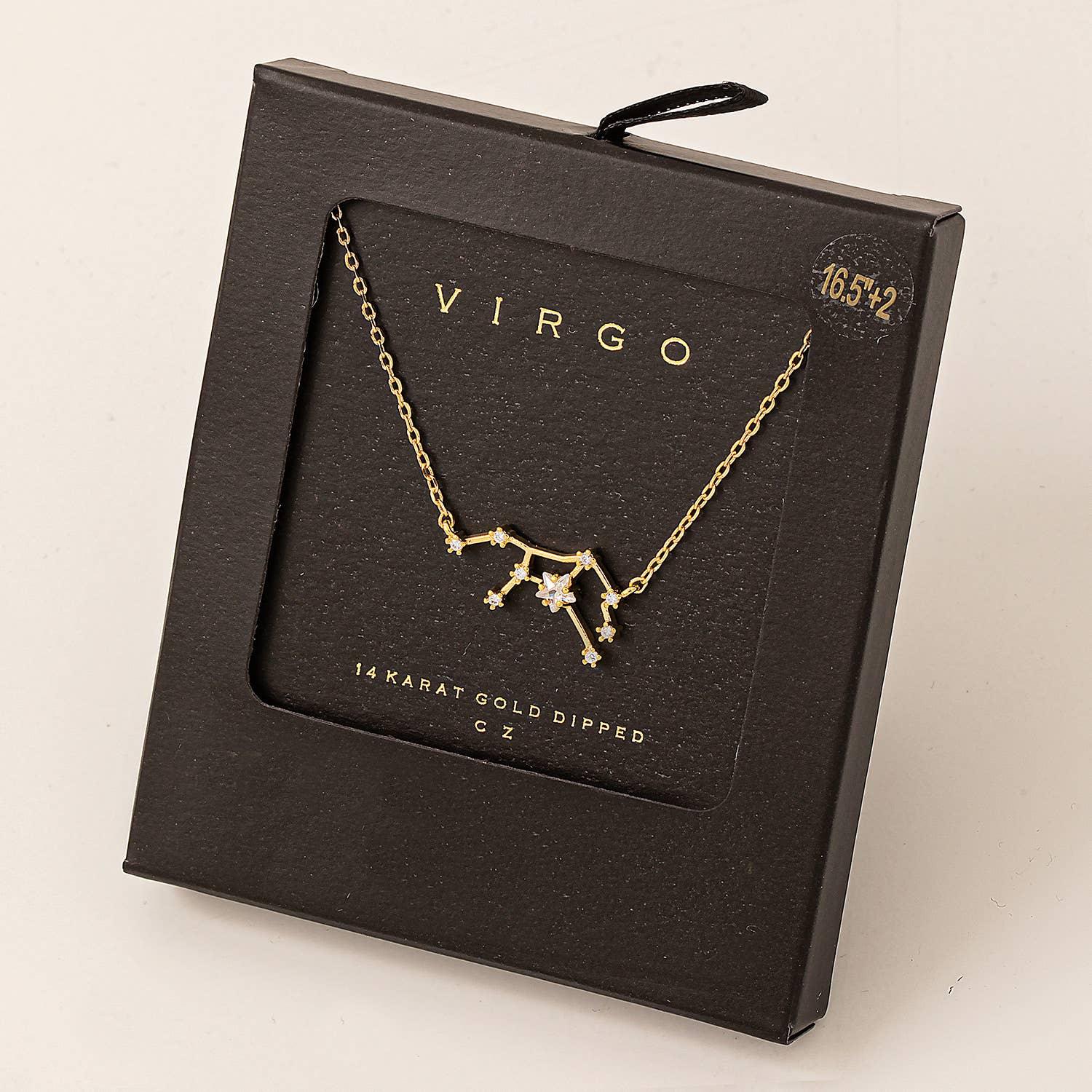 Virgo Constellation Necklace