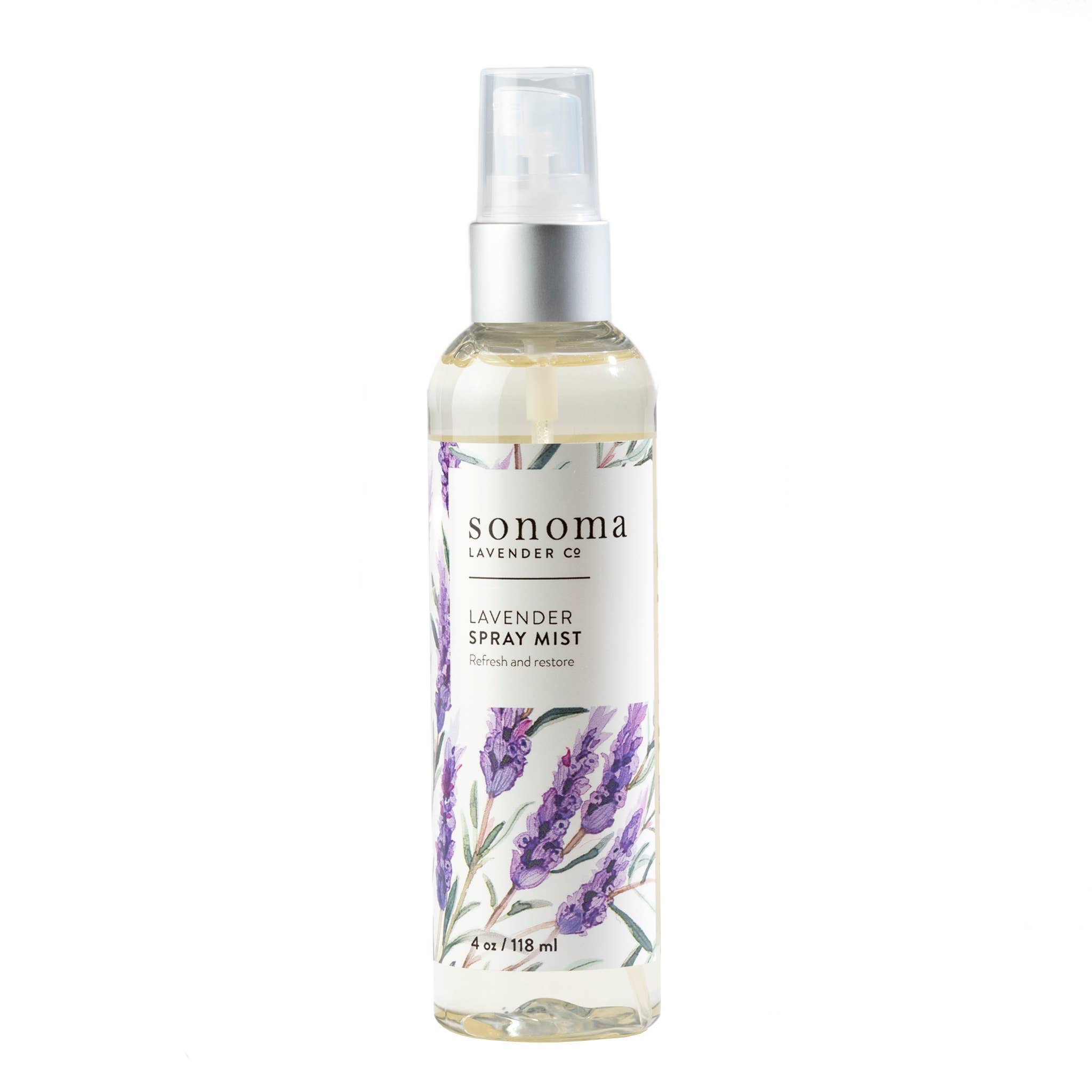 Sonoma Lavender Lavender Spray Mist bottle on a white background