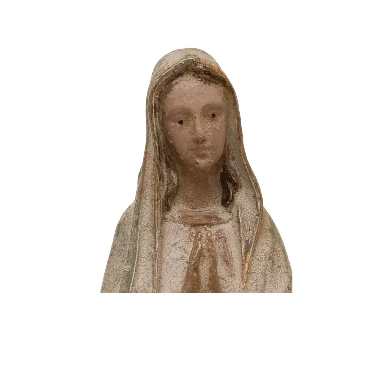 Magnesia Vintage Reproduction Virgin Mary Statue Face