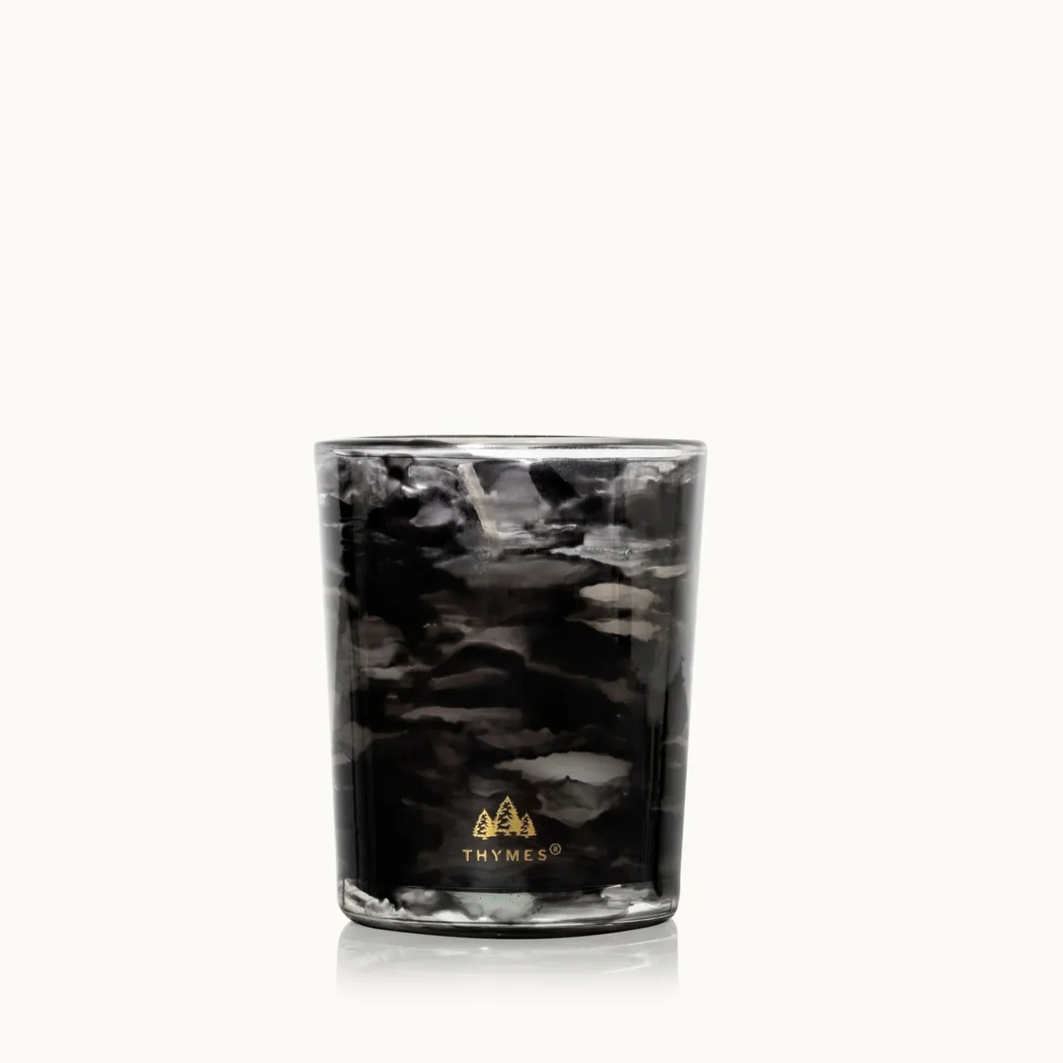 Noir Woods Votive Candle Alone