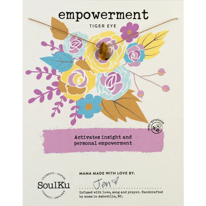 Tiger Eye Soul-Full of Light Necklace For Empowerment