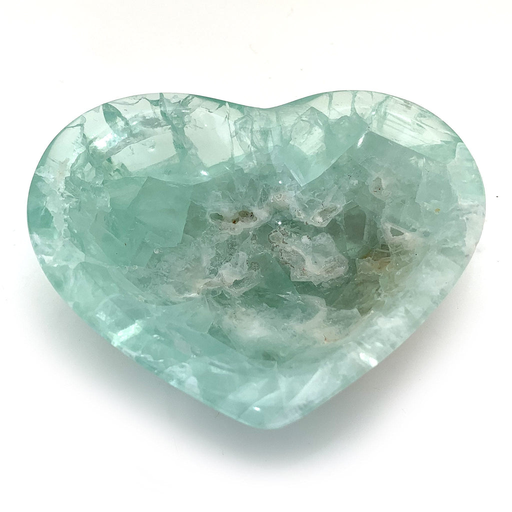 Fluorite Green Heart Bowl
