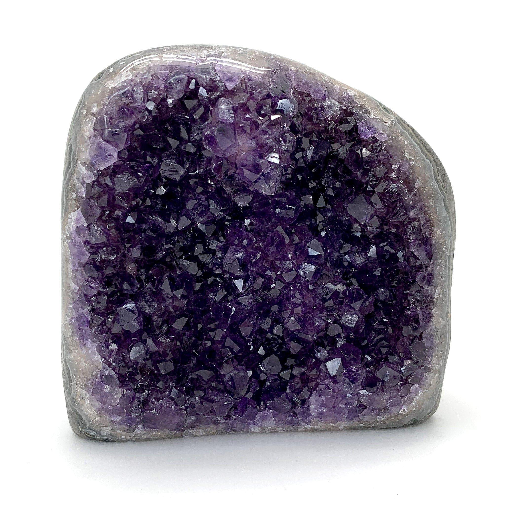 Amethyst Cut Base Polished Free Form Specimen Cluster