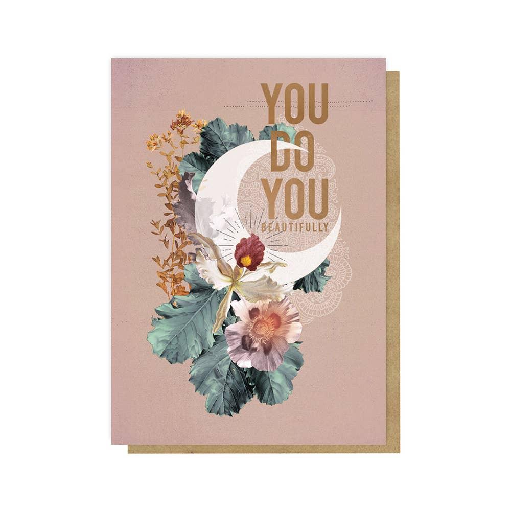 Crescent Greeting Card