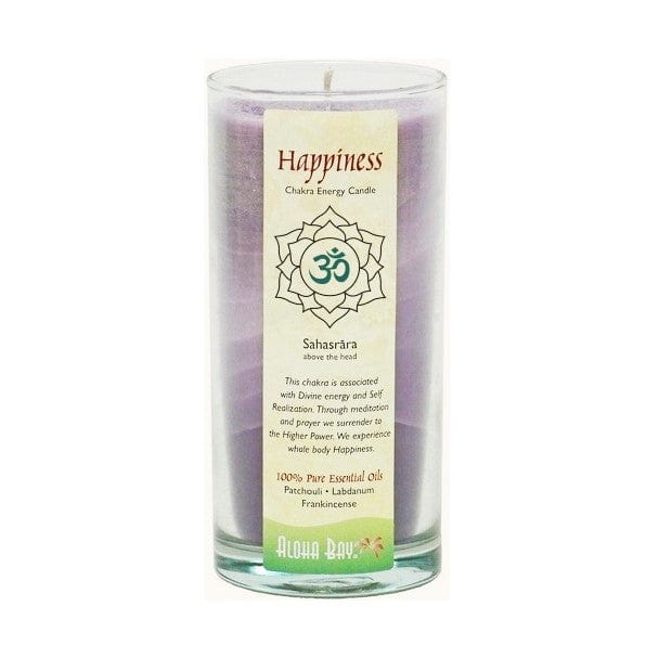 Happiness Sahasrara Chakra Energy Jar Candle