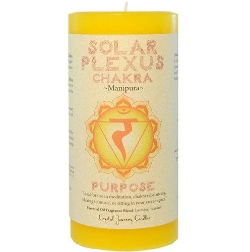 Solar Plexus Chakra Candles - Body Mind & Soul