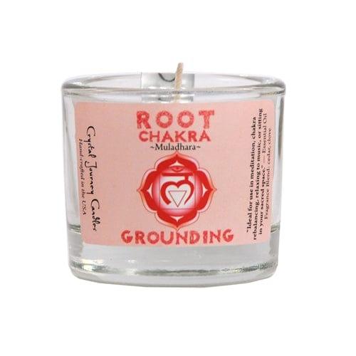 Root Chakra Votive Candle - Body Mind & Soul