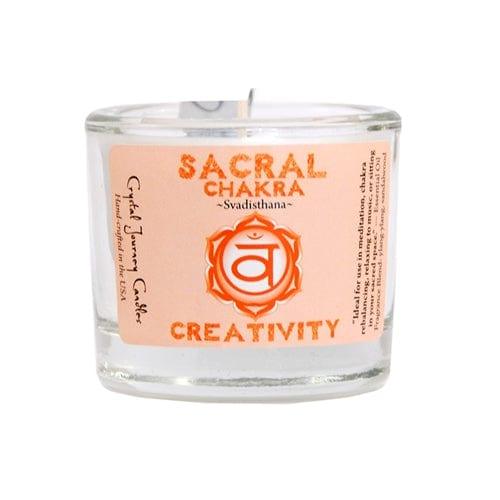 Sacral Chakra Candles - Body Mind & Soul