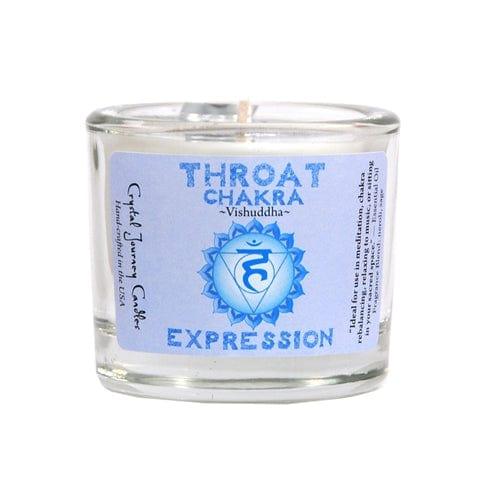 Throat Chakra Candles - Body Mind & Soul