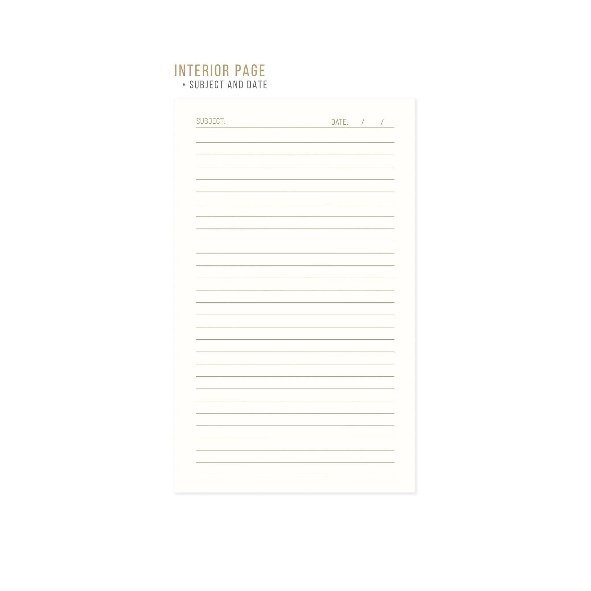 It is Written in the Stars' Cloth Journal