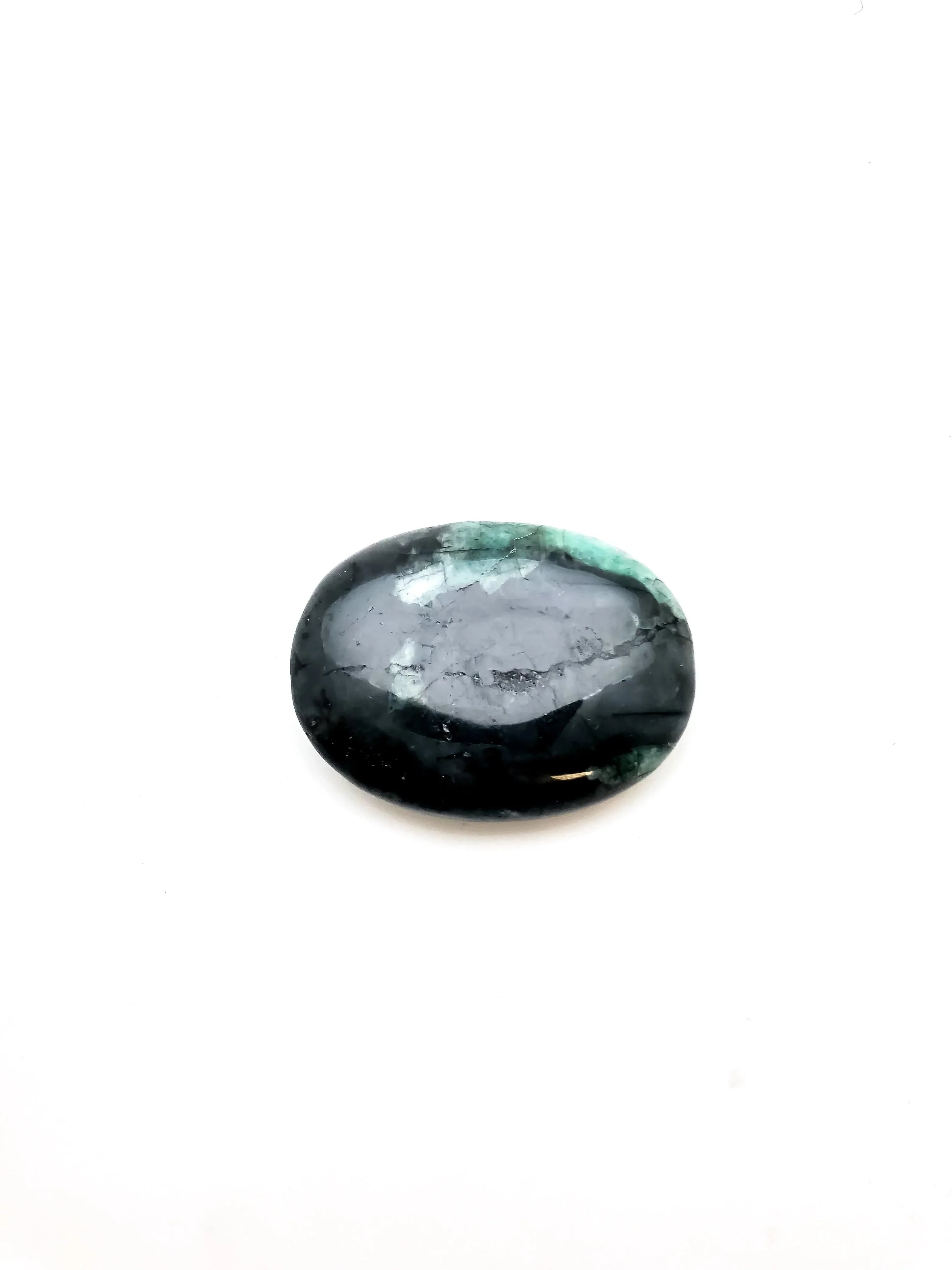 Emerald Palm Stone for reason, hope, successful love