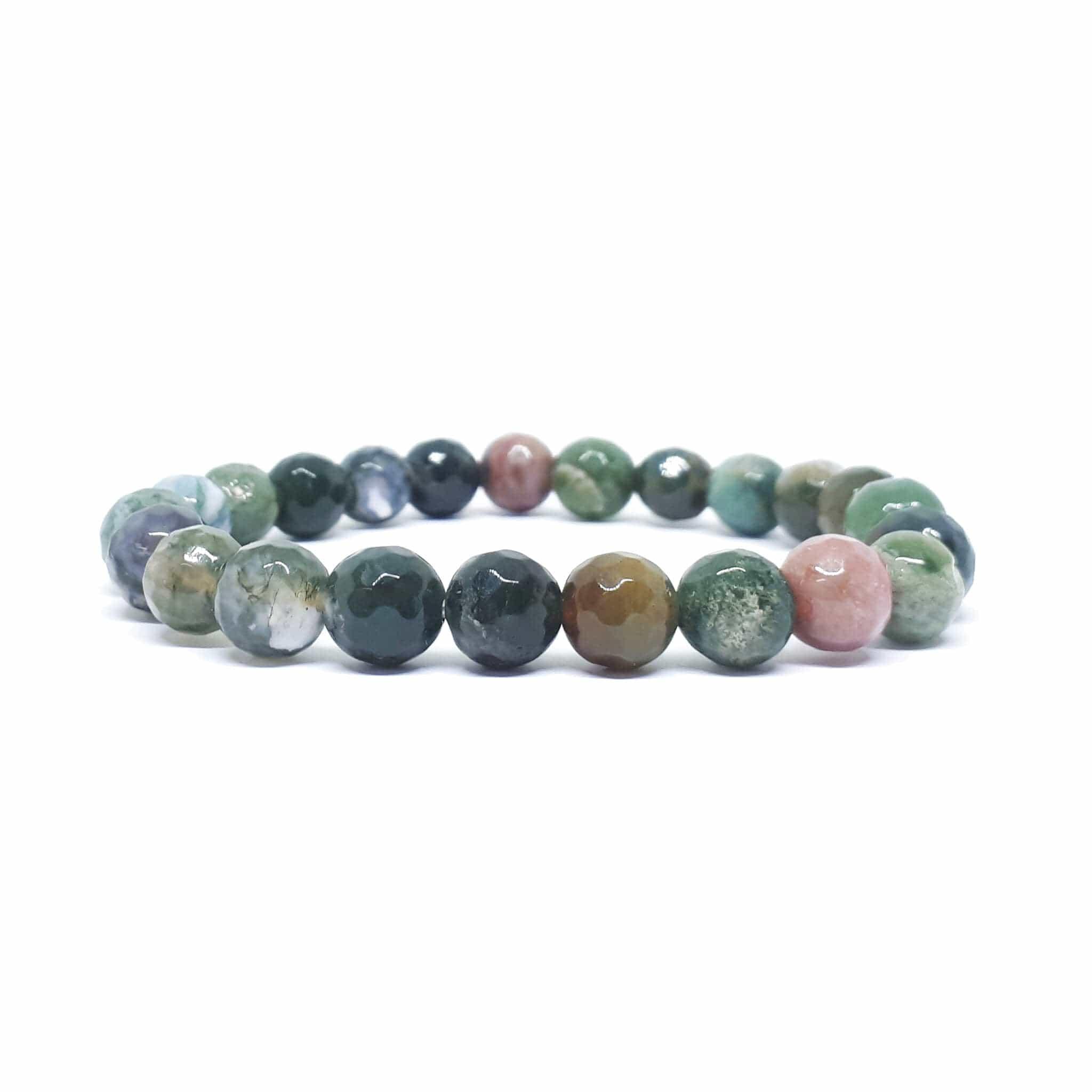 Fancy Agate Faceted Bracelet