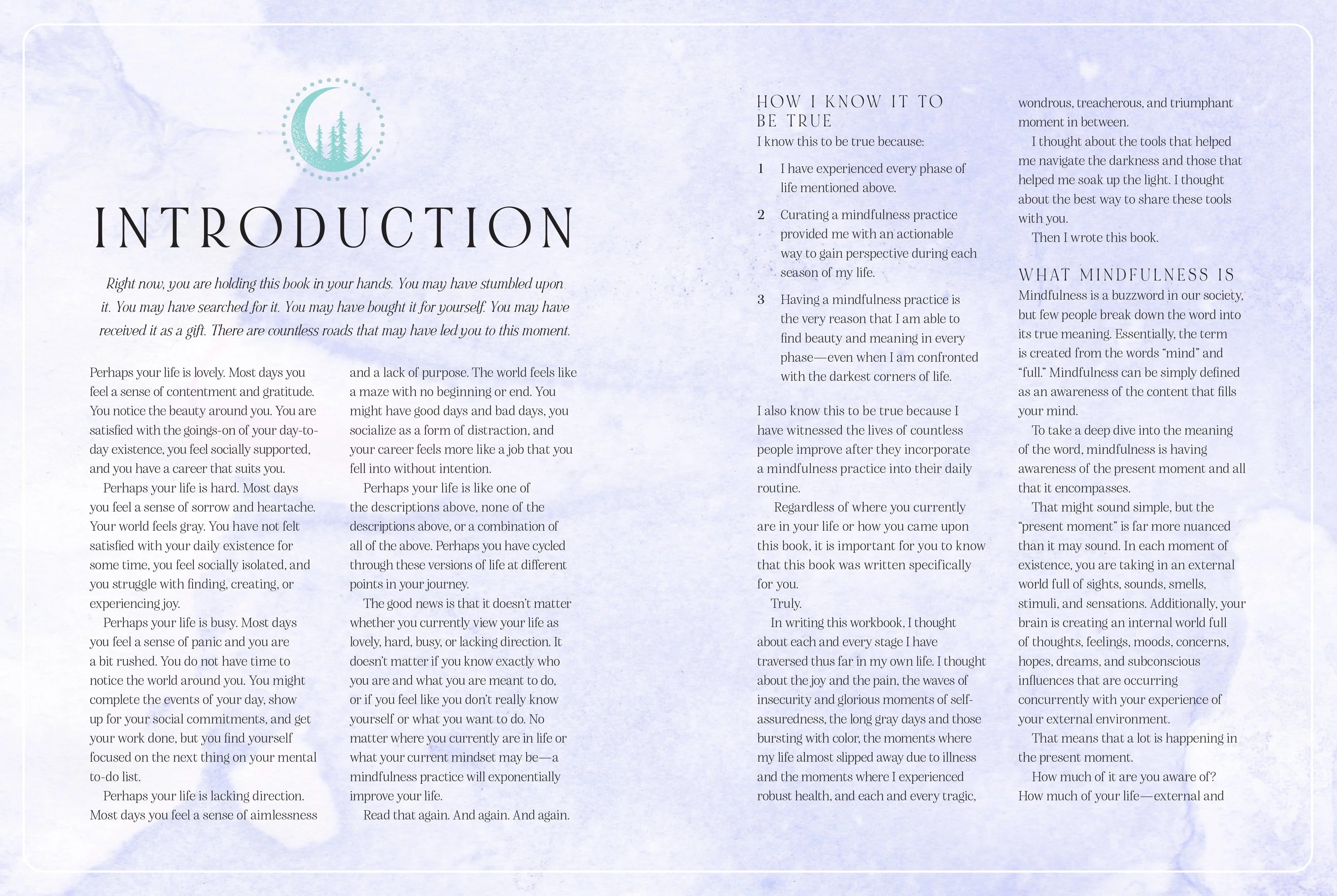 Find Your Peace: A Workbook for a More Mindful Life