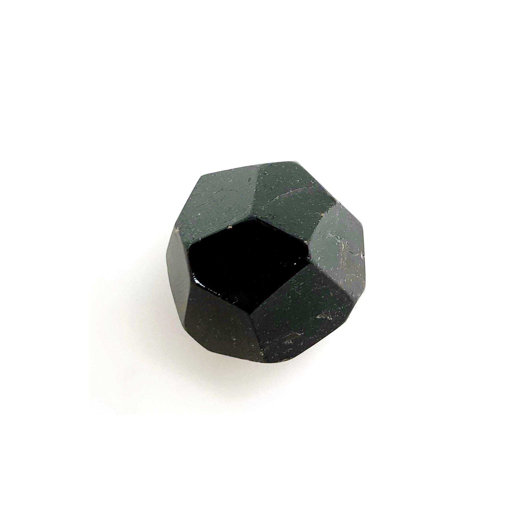 Faceted Garnet Pocket Stone for prosperity, power, motivation, drive Faceted
