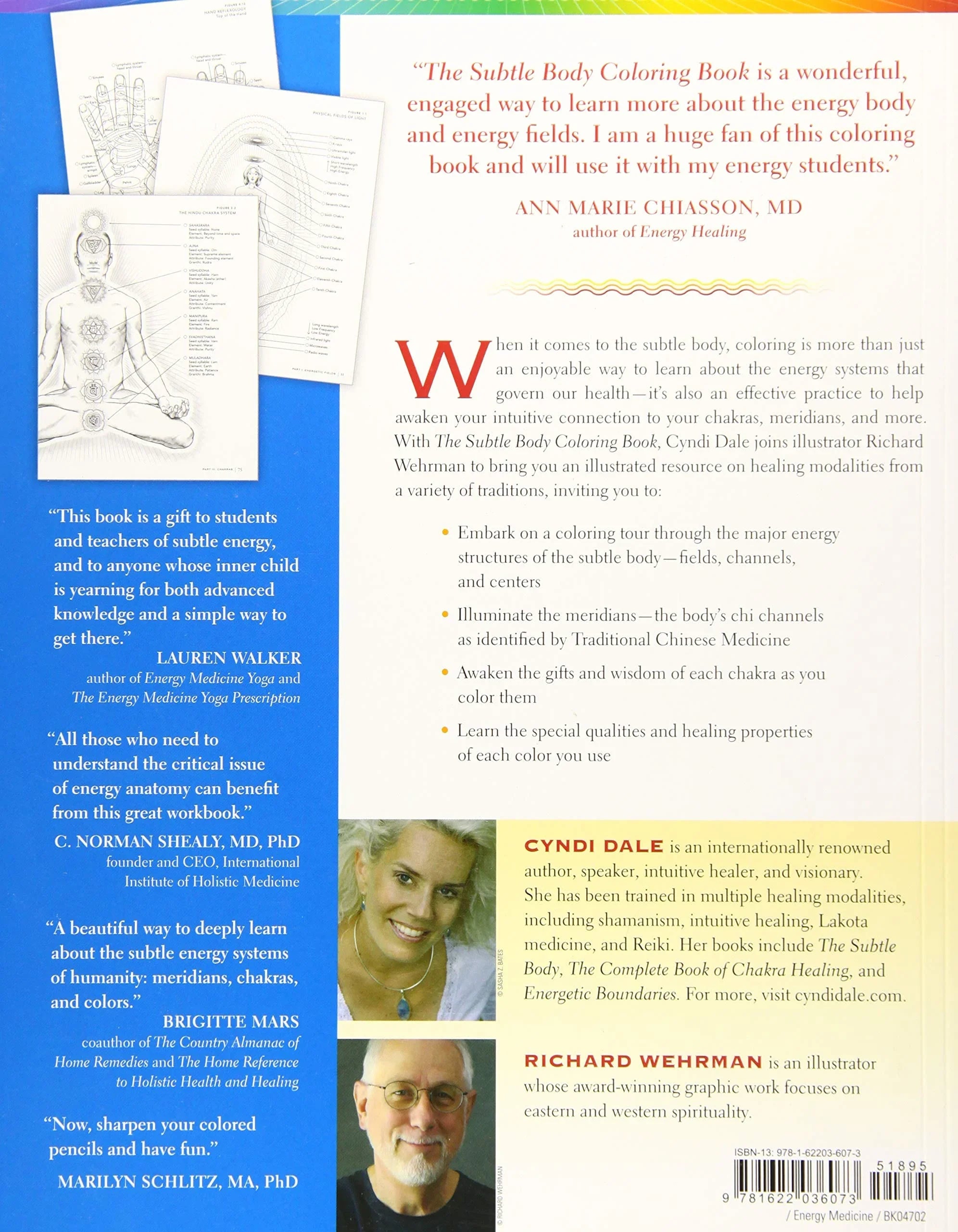 Subtle Body Coloring Book - Body Mind & Soul