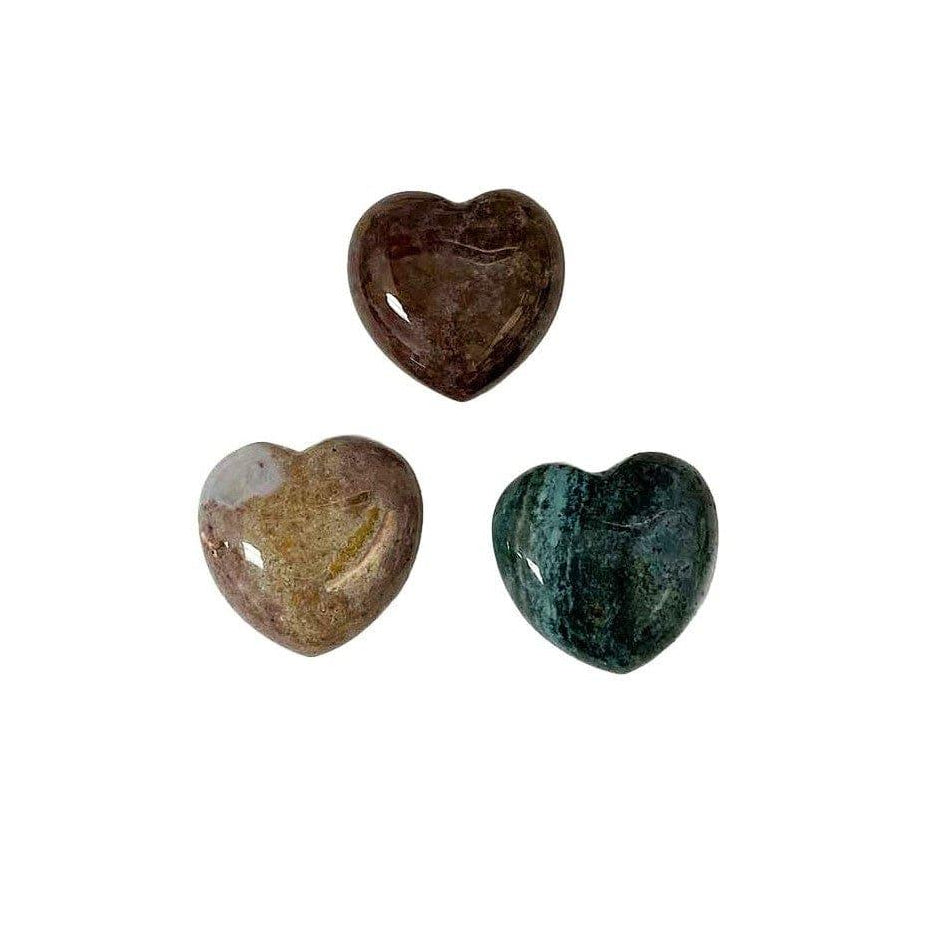 Jasper Ocean Puff Heart