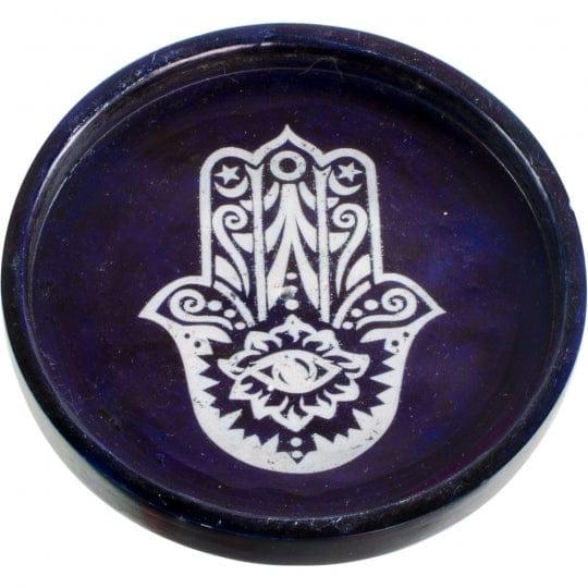 Fatima Hand Soapstone Incense Burner