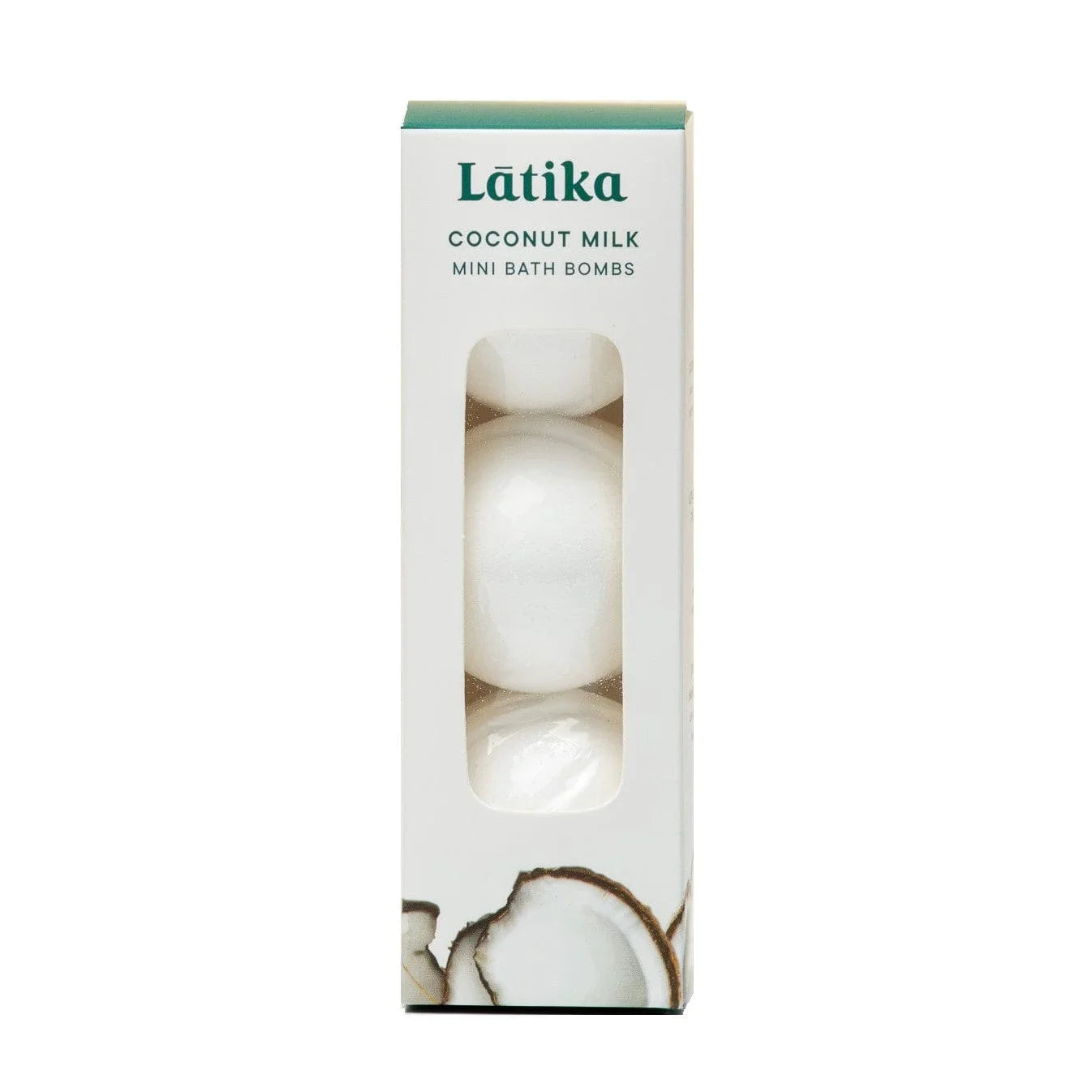 Coconut Milk Mini Bath Bombs