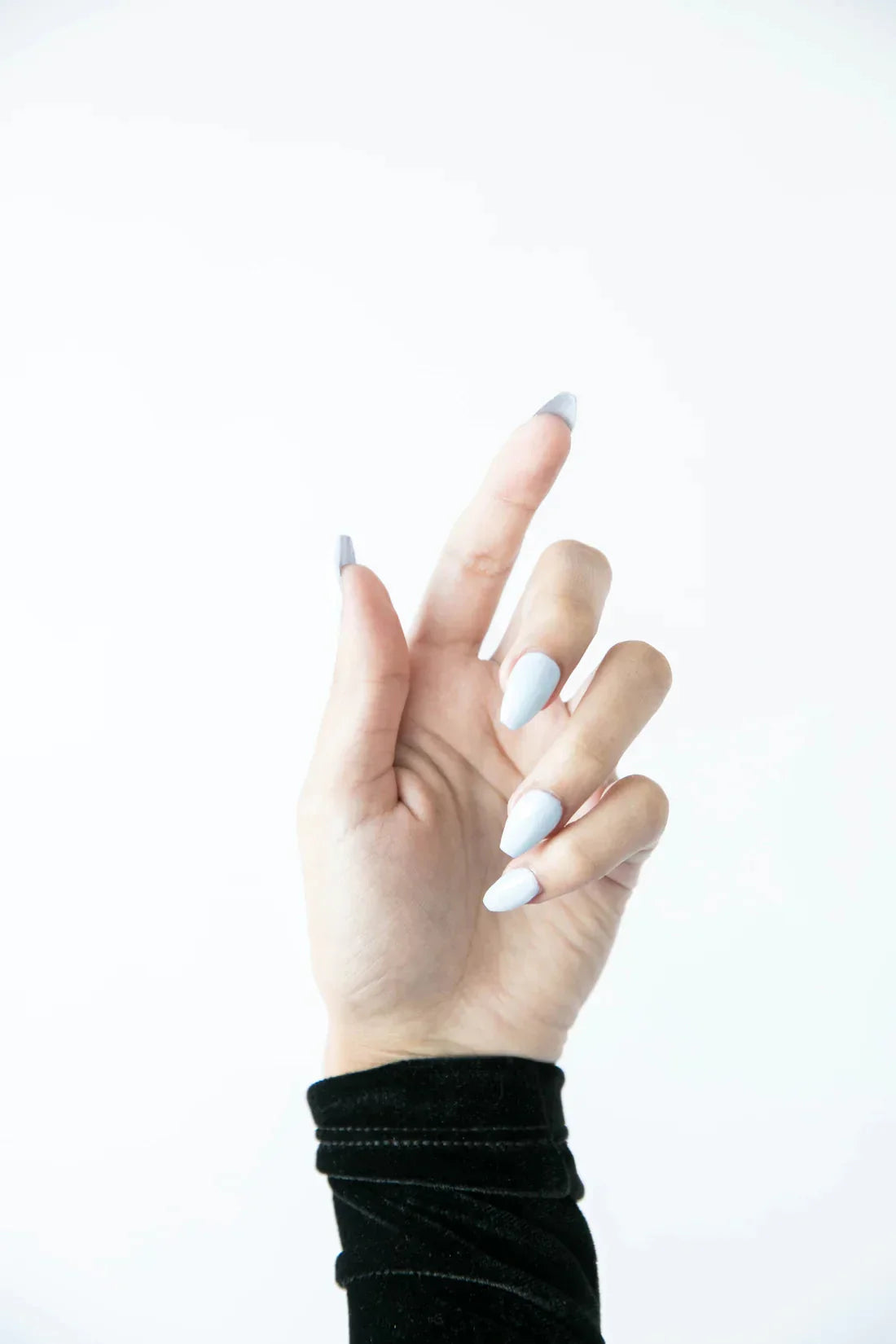 Cancer Nail Polish on Model