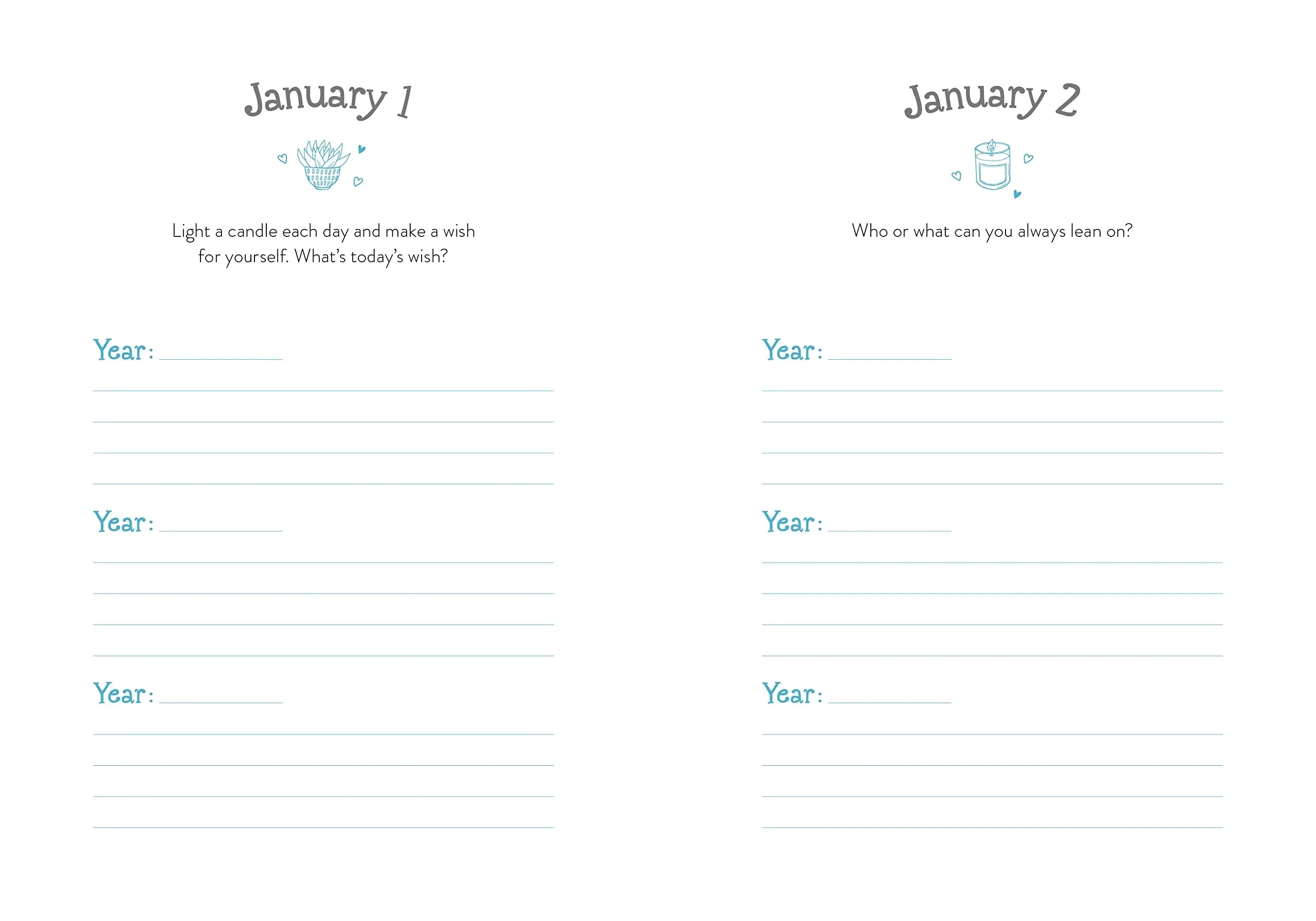 One Question a Day for Self-Care: A Three-Year Journal