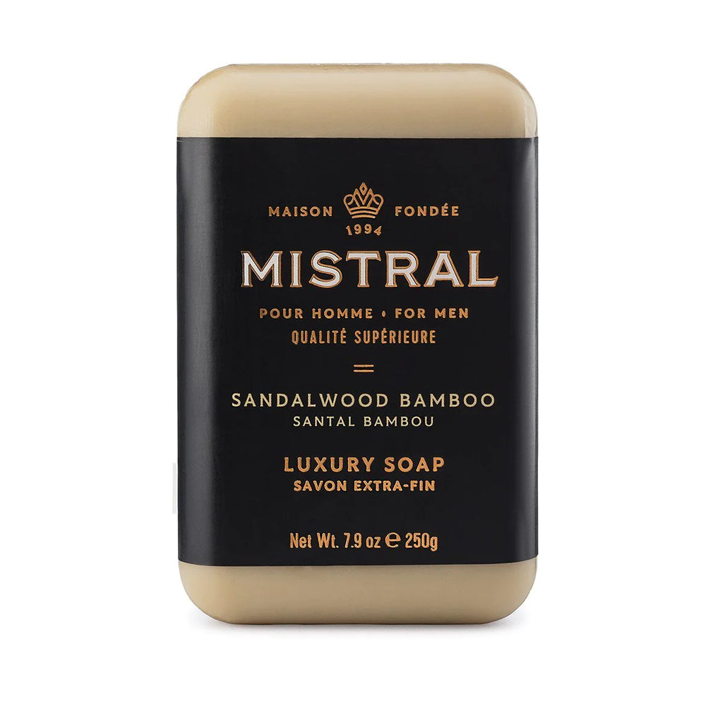 Mistral Soap For Men Sandalwood Bamboo