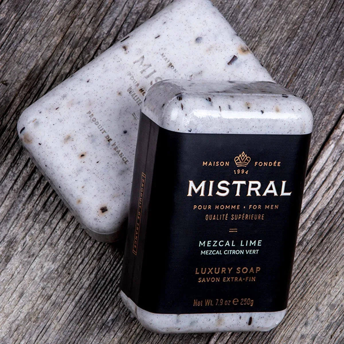 Mezcal Lime Mistral Pour Homme Bar Soap