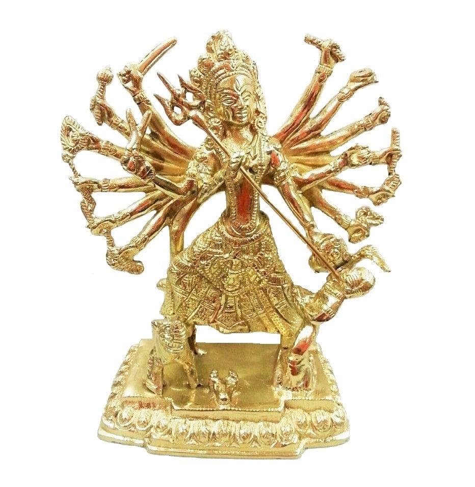 Goddess Kali Brass Statue