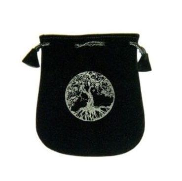 Tree of Life Velvet Bag