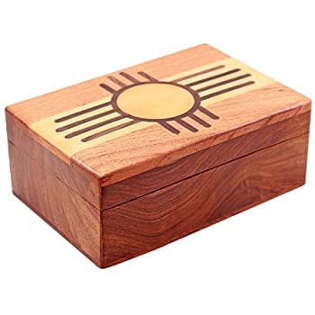 Zuni Sun Wooden Box