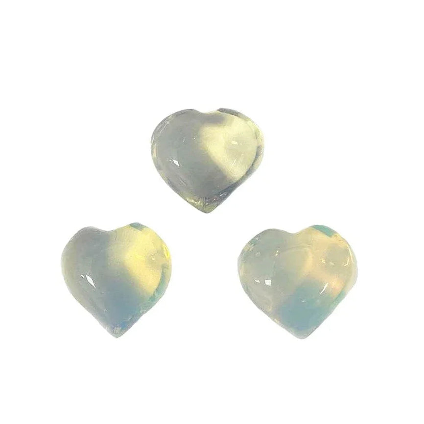 Opalite Puff Heart