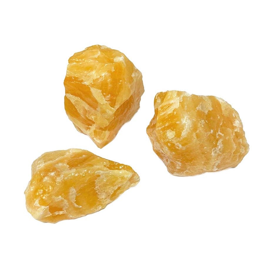 Calcite Orange Rough Specimen