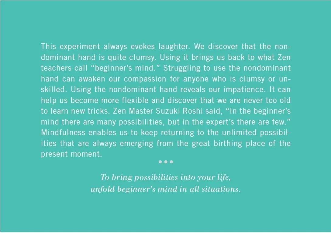 Mindfulness on the Go Cards