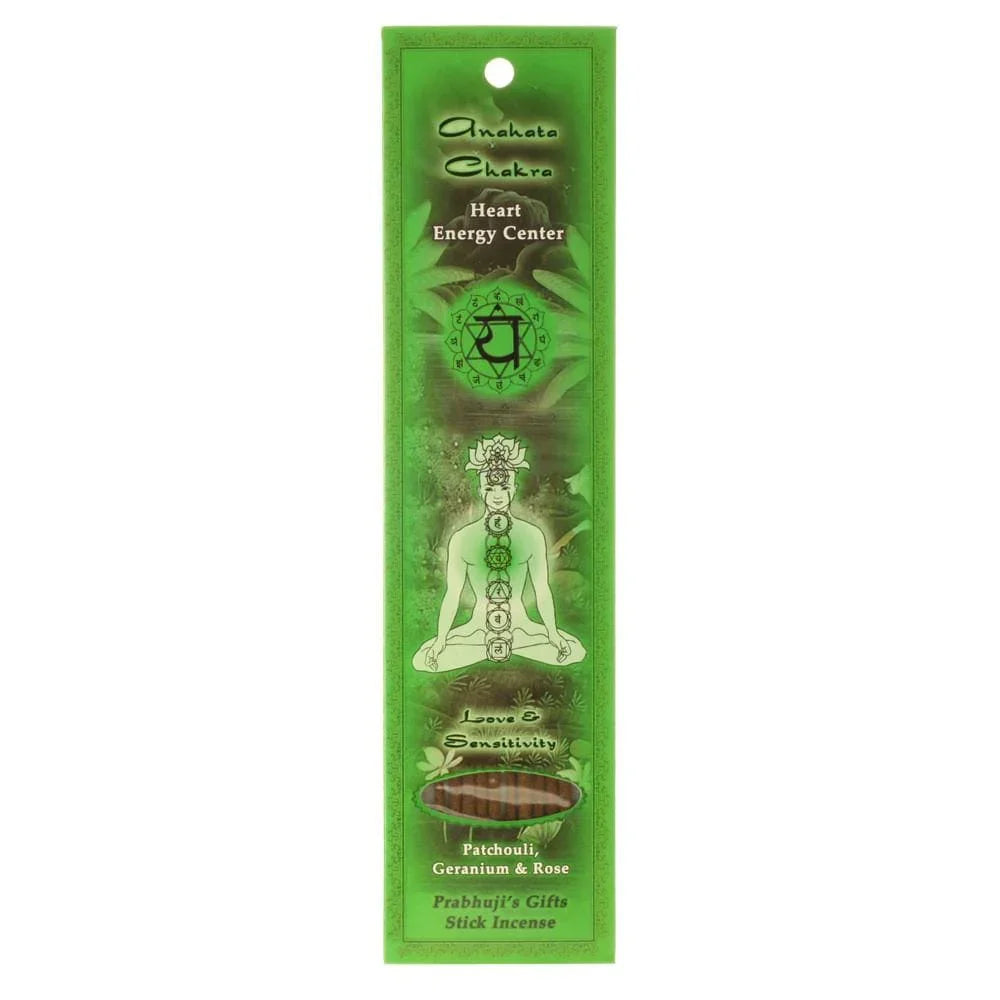 Prabhuji's Gifts Chakra Incense - Body Mind & Soul