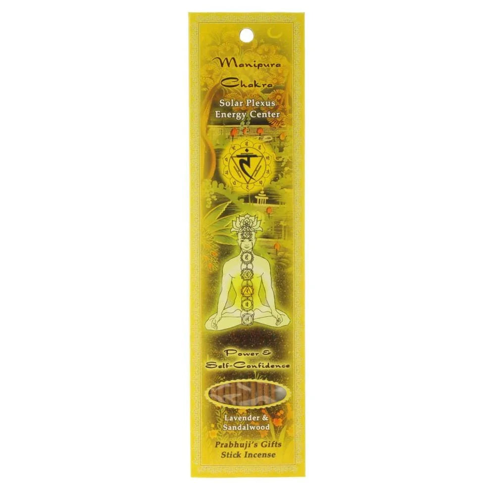 Prabhuji's Gifts Chakra Incense - Body Mind & Soul