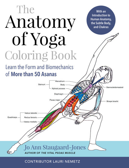 Anatomy of Yoga Coloring Book