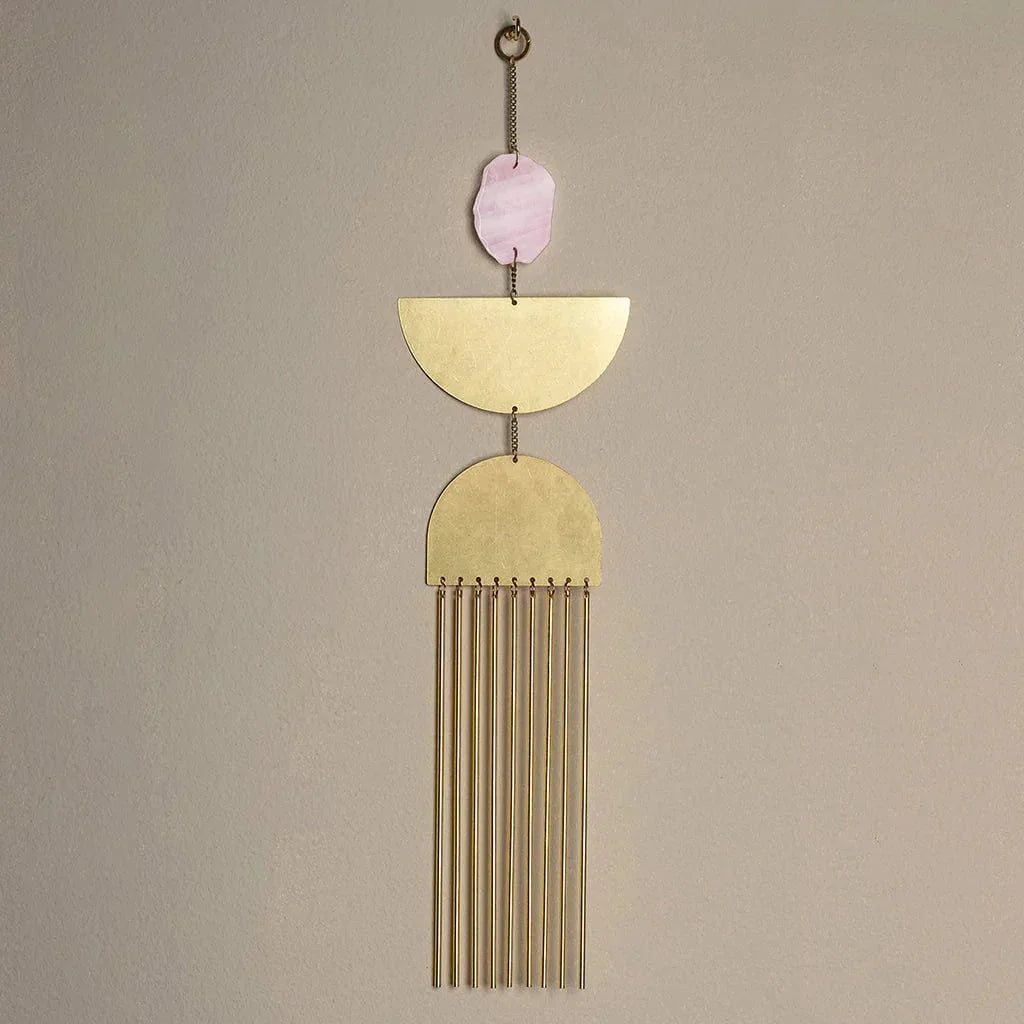 Nebula Rose Quartz Wall Hanging