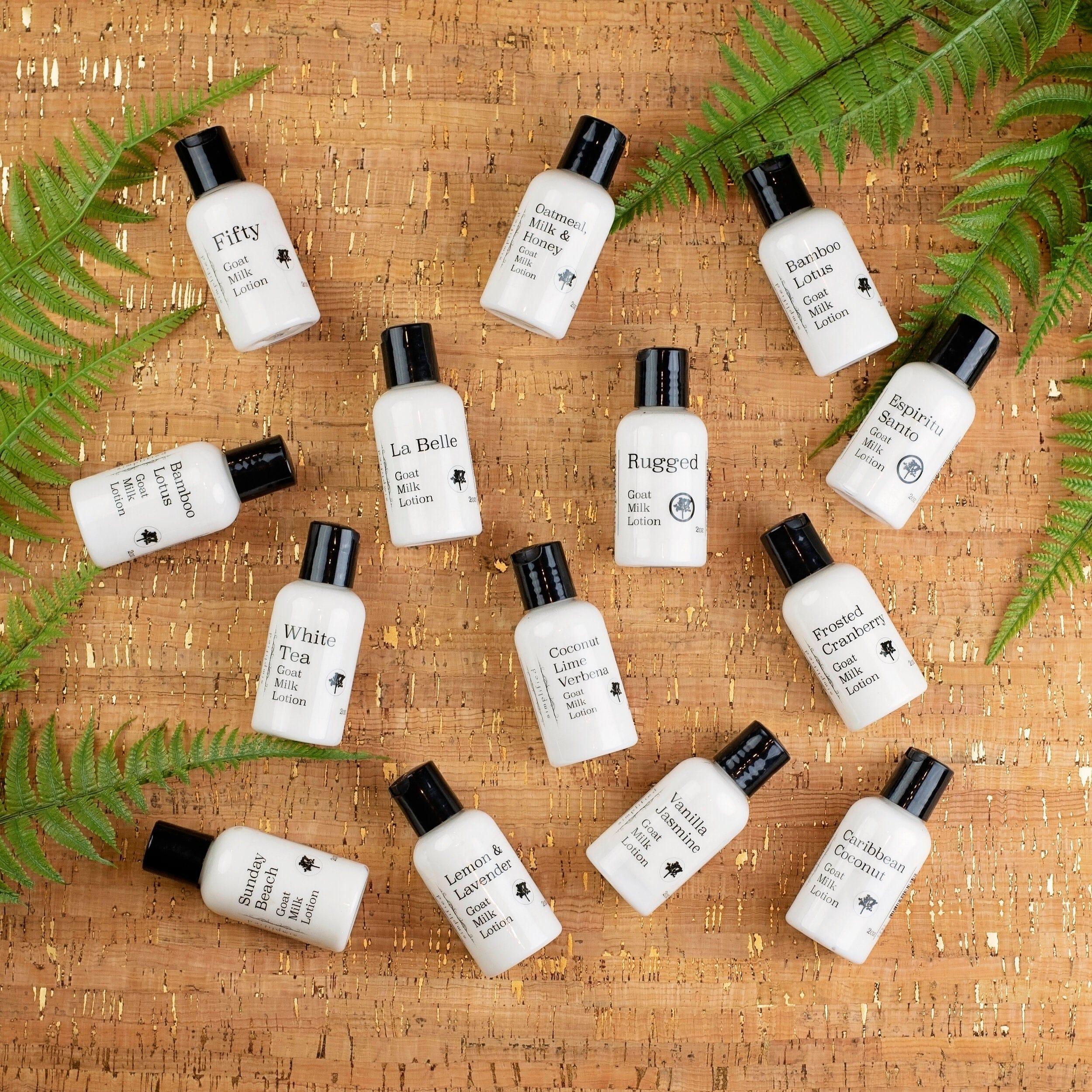 Simplified Goat Milk Travel Lotions