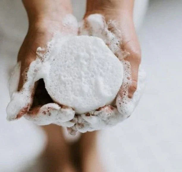 Body Wash Infused Spongette Buffer in Papaya Yuzu