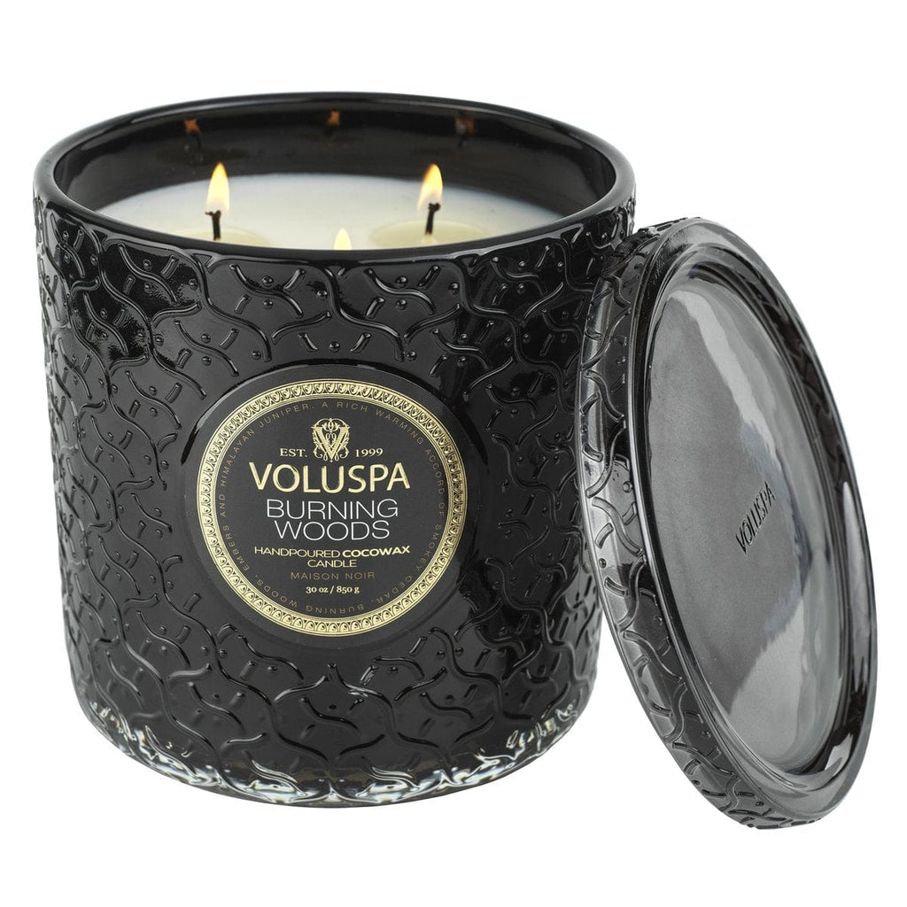 Burning Woods Luxe Candle